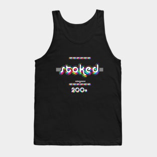 Stoked 2000 ColorGroove Retro-Rainbow-Tube nostalgia (wf) Tank Top